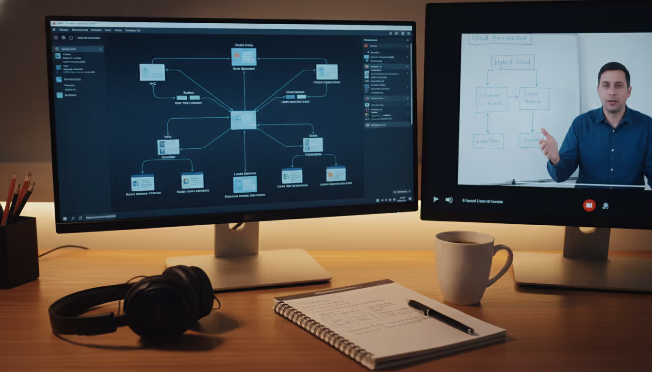 Line graph showing network traffic over time with sharp Black Friday peak, comparing traditional fixed capacity line versus cloud elastic capacity line that follows actual demand
